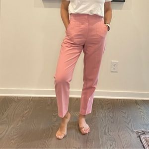 Zara bubble gum pink pants